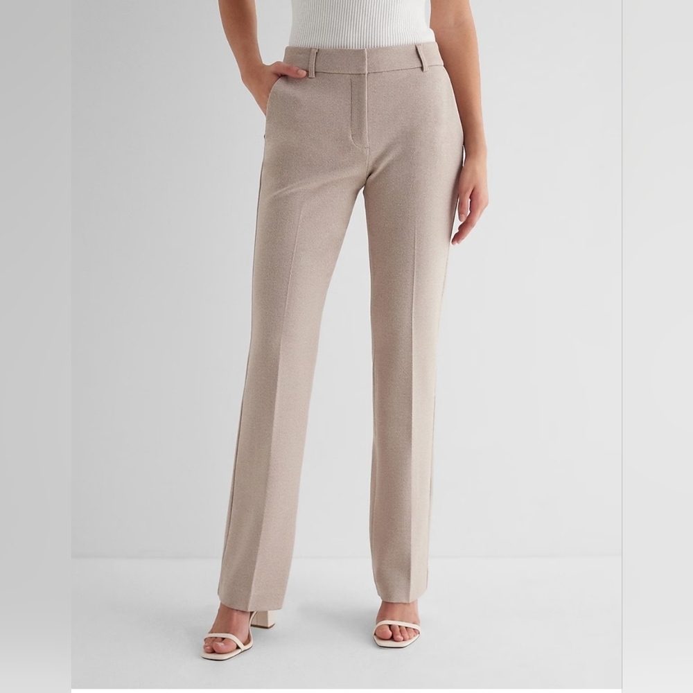 Express editor dress pant, size 00reg, khaki